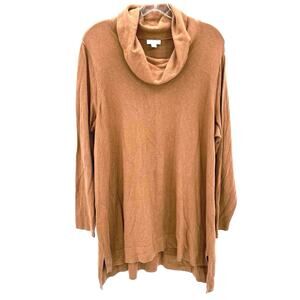 J. Jill women’s Hi Low cotton blend tunic sweater